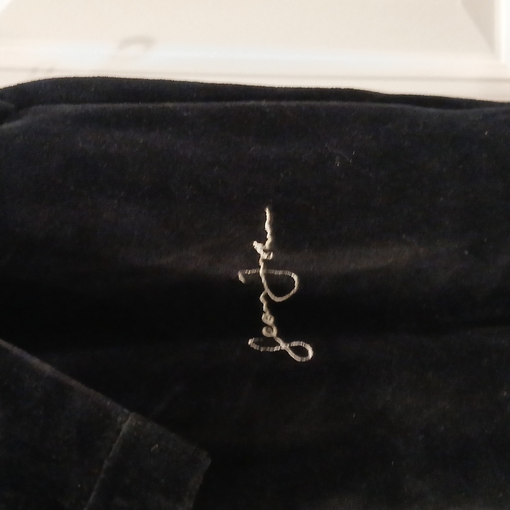Sean John Mens Y2K Black Grey Velour Polo Pant Set Size XL - Picture 6 of 10